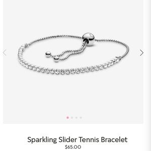 Pandora Sparkling Slider Tennis Bracelet